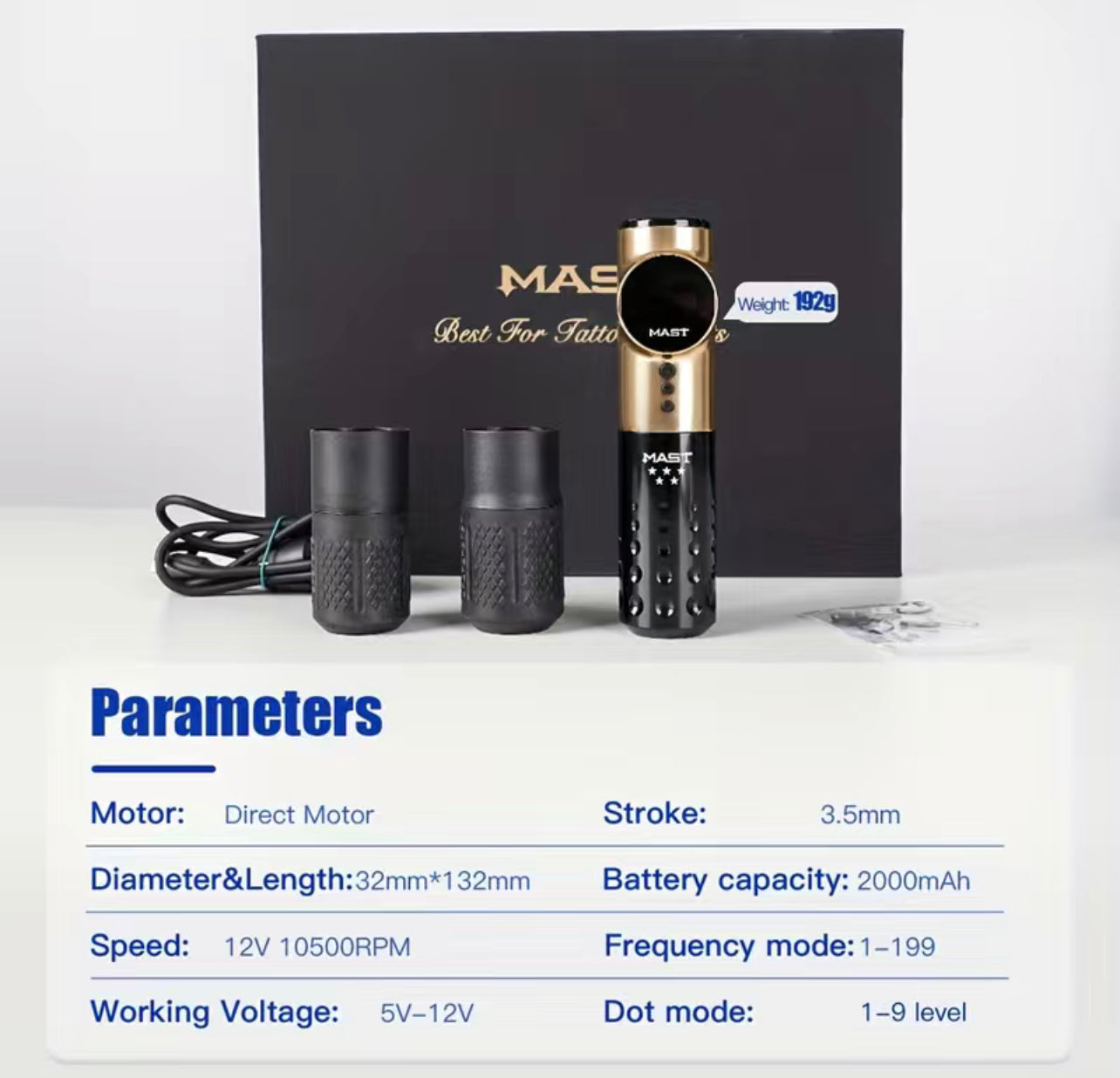 MAST ROTARY Machine WIRELESS