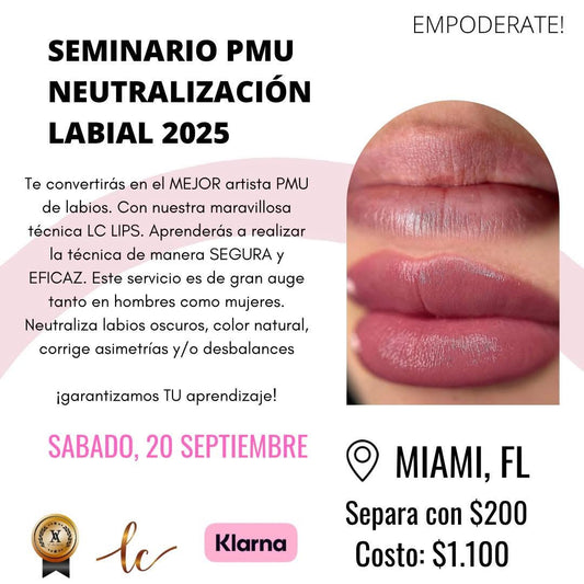 MIAMI FL, PMU LIPS - 20 SEPTIEMBRE